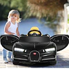 Bugatti a batería Negro