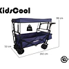 Carro Wagon Plegable Azul