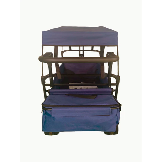 Carro Wagon Plegable Azul