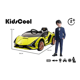 Lamborghini Sian Bateria Verde - Preventa 14 de Junio