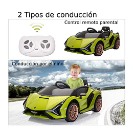 Lamborghini Sian Bateria Verde - Preventa 14 de Junio