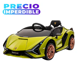 Lamborghini Sian Bateria Verde - Preventa 14 de Junio