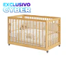 Cuna Bebé Multifuncional Antirreflujo Colecho 3 en 1 Lion Natural 