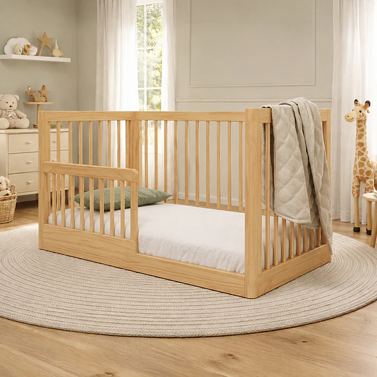 Cuna Bebé Multifuncional Antirreflujo Colecho 3 en 1 Lion Natural 