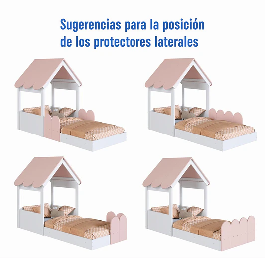 Cama Montessori Casita 1 Plaza Kidscool