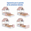 Cama Montessori Casita 1 Plaza Kidscool