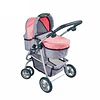 Coche de Muñeca 3 en 1 Kidscool Rosado con Manillar Ajustable