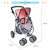 Coche de Muñeca 3 en 1 Kidscool Rosado con Manillar Ajustable