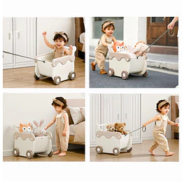 Caminador Correpasillos Bebé Mini Wagon Beige Kidscool  