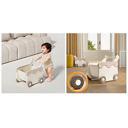 Caminador Correpasillos Bebé Mini Wagon Beige Kidscool  