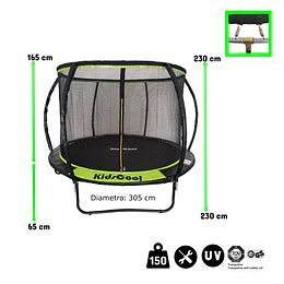 Cama Elastica 10 pies Curve-Pro