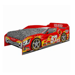 Cama Infantil Evolution Car 1 Plaza