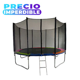 Cama Elastica Rainbow 10 Pies
