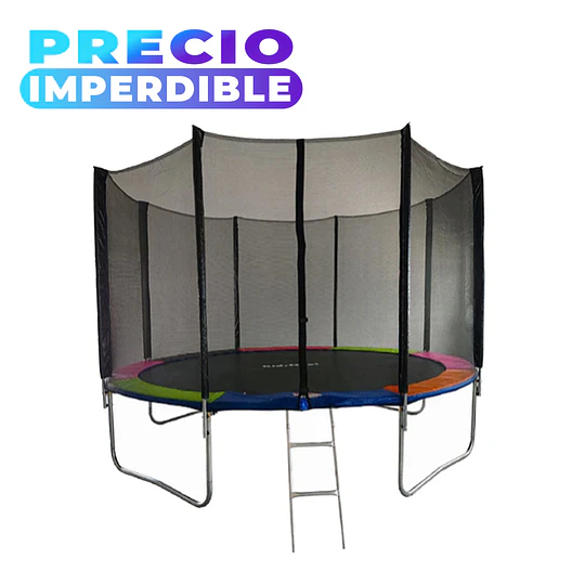 Cama Elastica Rainbow 10 Pies