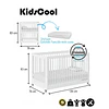 Cuna Bebé Multifuncional Antirreflujo Colecho 3 en 1 Lion Blanca