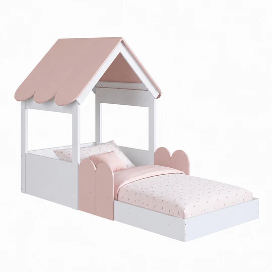 Retiro Express - Cama Montessori Casita 1 Plaza Kidscool