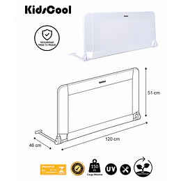 Baranda de Seguridad Plegable para Cama Kidscool 120 cms