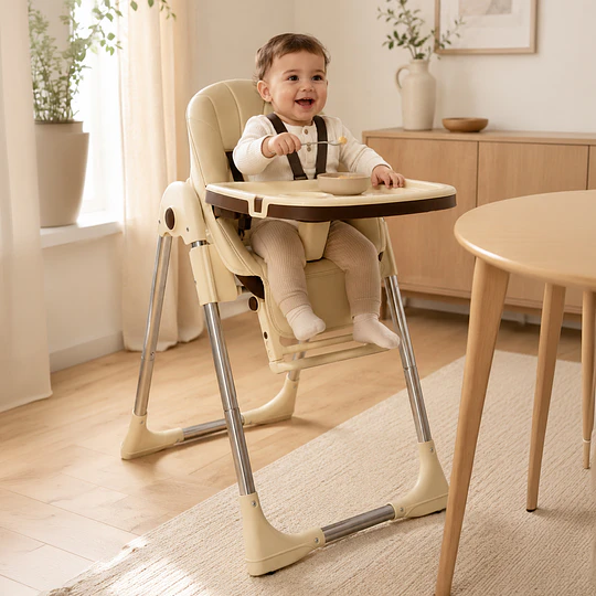 Silla Comer Verona + Coche Cuna Egg