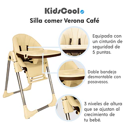 Silla Comer Verona + Coche Cuna Egg