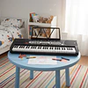 Teclado Electrónico Portátil Kidscool Negro 61 Teclas Principiantes desde 3 años