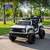 Auto Bateria Ford Bronco Raptor Blanco 12v 2Motores