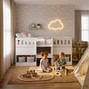 Cama Infantil Multifunción Alta 1 plaza Kidscool Blanca