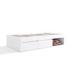 Cama Infantil Multifunción 1 Plaza Pets Kidscool Blanca 