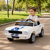 Auto a Bateria Shelby Gt350 Blanco 12v 2Motores