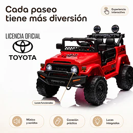 Jeep Rojo Toyota Fj Crusier 12V