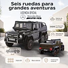 Mercedes G63 6X6 6 Motores con Licencia 12V Negro
