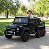 Mercedes G63 6X6 6 Motores con Licencia 12V Negro