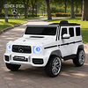 Retiro Express - Auto a Batería Jeep G63 Con Licencia Mercedes 12V Blanco
