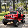 Jeep Rubicon Rojo Batería 