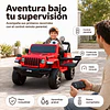 Jeep Rubicon Rojo Batería 
