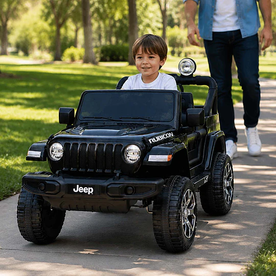 Jeep a Batería Rubicon Negro 12V 