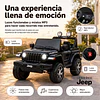 Jeep a Batería Rubicon Negro 12V 