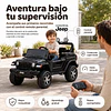 Jeep a Batería Rubicon Negro 12V 