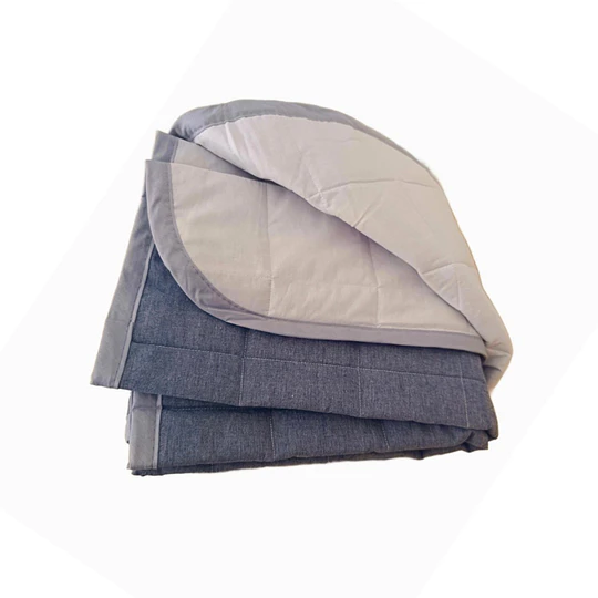 Cobertor de Cuna Kidscool Lino Jeans | Cubrecama Infantil Algodón