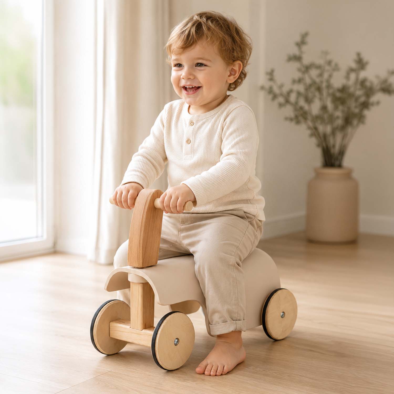 Correpasillo Montessori De Madera