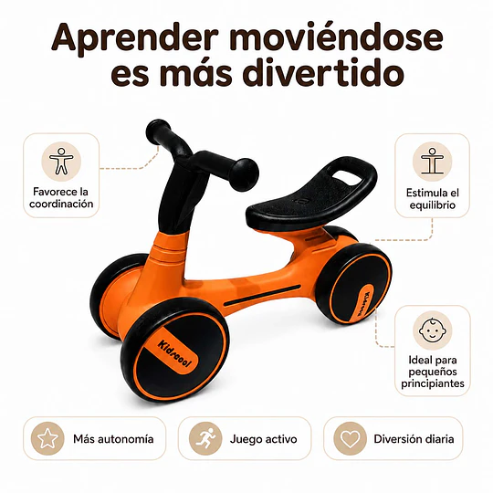 Triciclo Mini Bike Naranjo