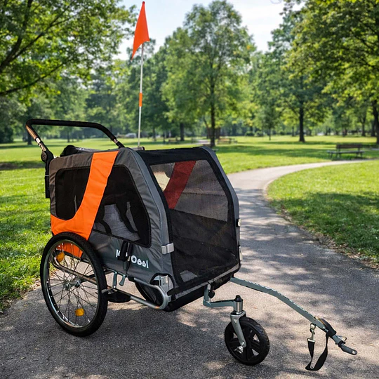 Carro Jogger Gris Baby Trailer Single