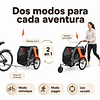 Carro Jogger Gris Baby Trailer Single