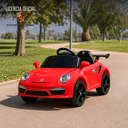 Auto a Bateria Porsche 911 Ruf Ctr3 Rojo 12v 2Motores