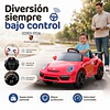 Auto a Bateria Porsche 911 Ruf Ctr3 Rojo 12v 2Motores