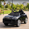 Auto a Bateria Negro Porsche Cayenne 12v 2Motores