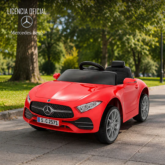 Auto a Bateria Rojo Mercedes Benz Cls350 12v 2Motores