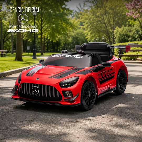 Auto a Bateria Rojo Racer Mercedes Benz Amg Gt3 12v 2Motores