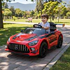 Auto a Bateria Rojo Racer Mercedes Benz Amg Gt3 12v 2Motores