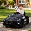 Auto a Bateria Negro Mercedes Benz Amg Gt3 12v 2Motores