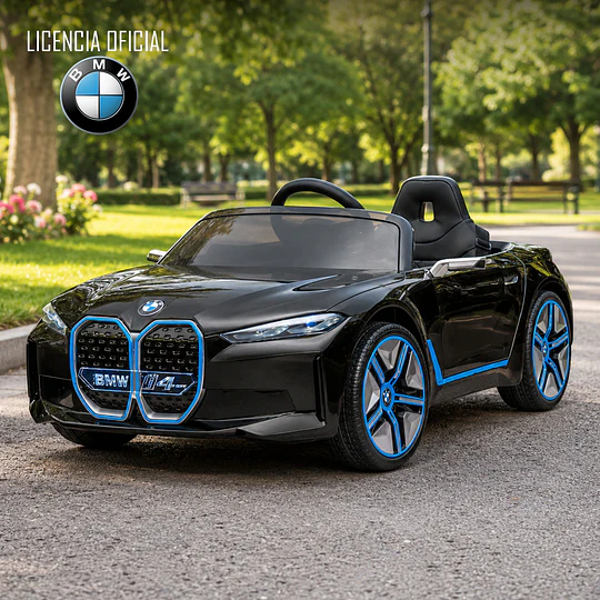 Auto A Bateria Bmw I4 Negro 12v